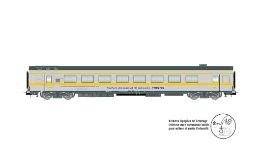 Jouef SNCF Cristel Track Measurement Coach VI HO Gauge HJ4195