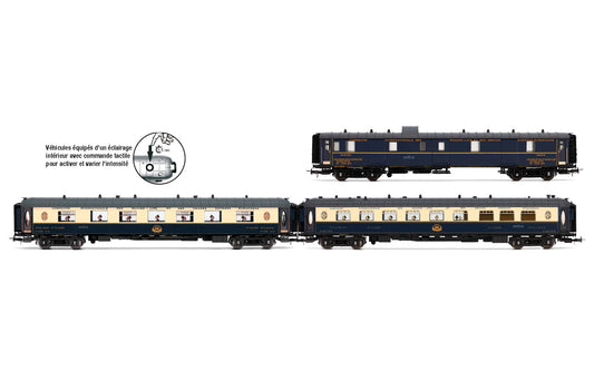 Jouef CIWL Etoile du Nord Coach Set (3) II HO Gauge HJ4198