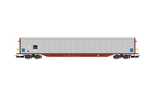 Jouef F-ERSA Habbiss Bogie Sliding Wall Wagon Ermewa VI HJ6272 HO Gauge