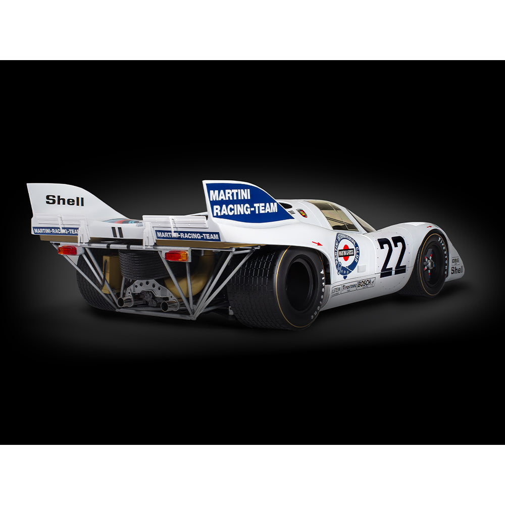 Pocher HK122 Porsche 917KH Martini Ed. 1:8 Metal Model Kit w/Pocher Display Case