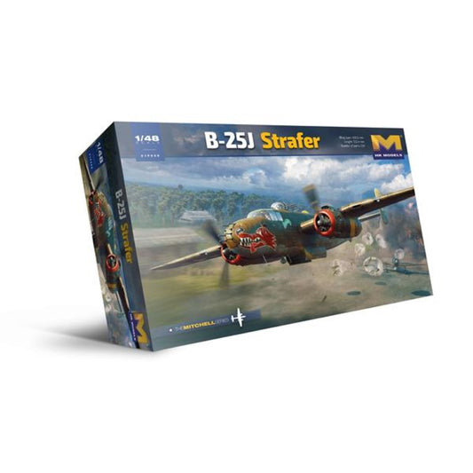 Hong Kong Models 01F009 North American B-25J Mitchell Strafer 1:48 Model Kit