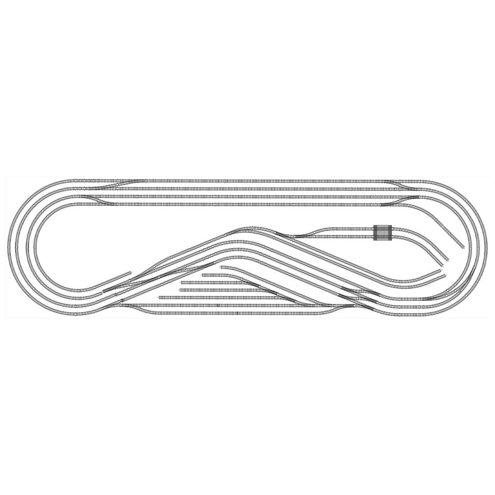 HORNBY Train Set Track HL10 Large Layout - Multi Track 53.5m Length