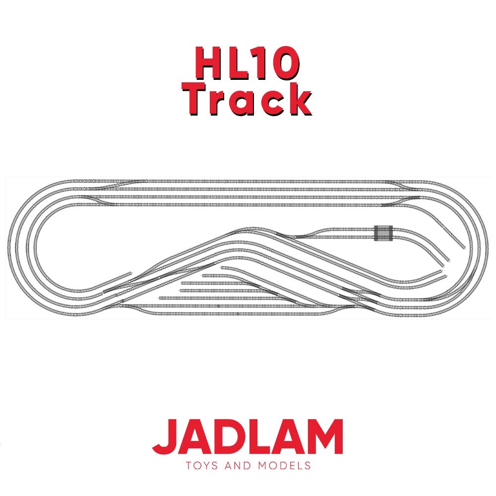 HORNBY Train Set Track HL10 Large Layout - Multi Track 53.5m Length