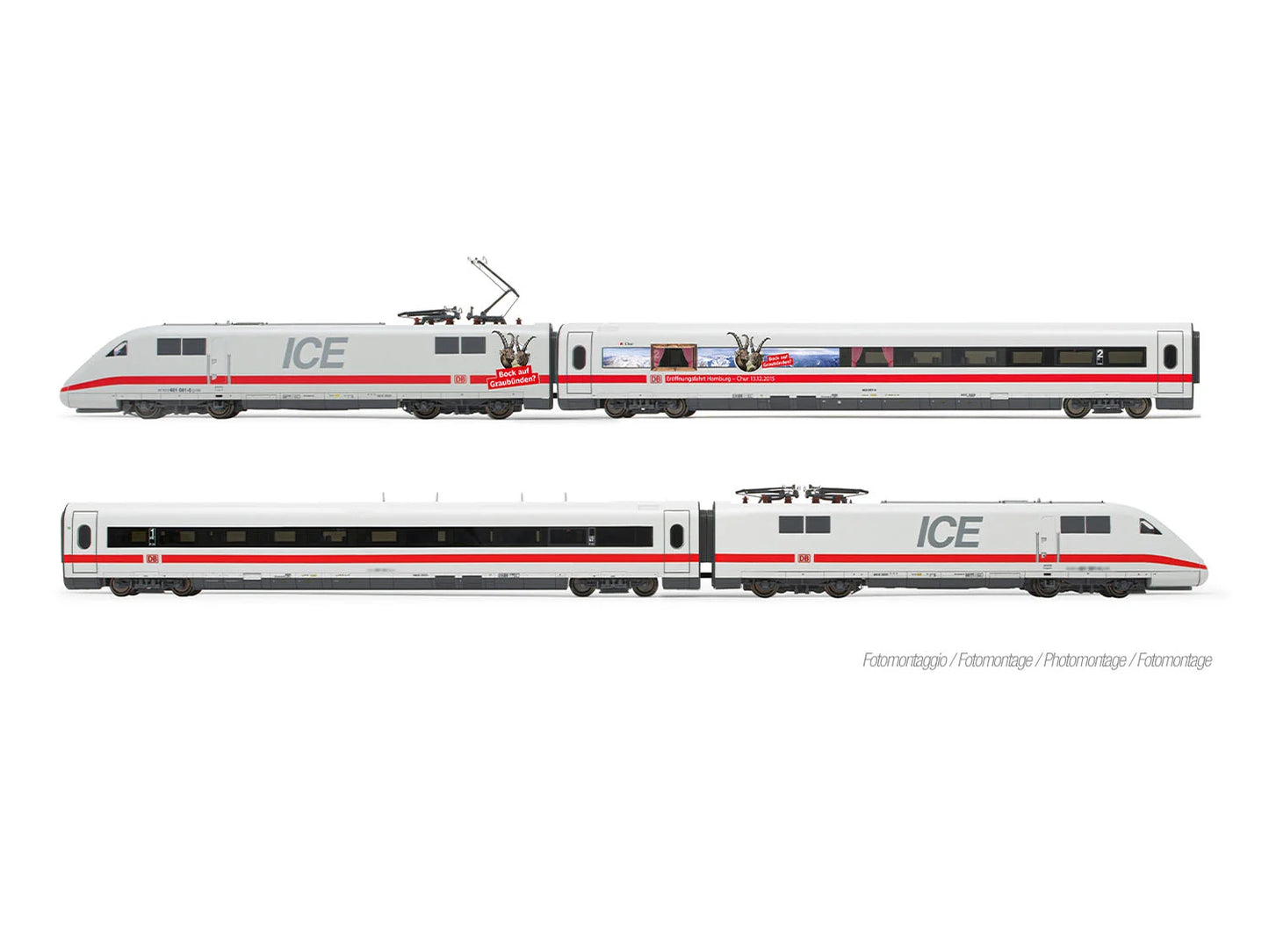 Lima HL1755 DBAG ICE1 Tz 186 Chur 4 Car EMU VI HO Gauge