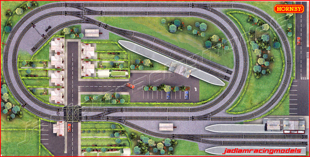 HORNBY Digital Train Set HL2 Jadlam Layout 8x4ft Board