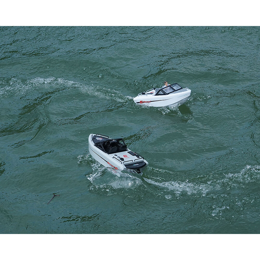 Heng Long Sea-God 6 Karting Brushless RTR RC Boat 245mm - White