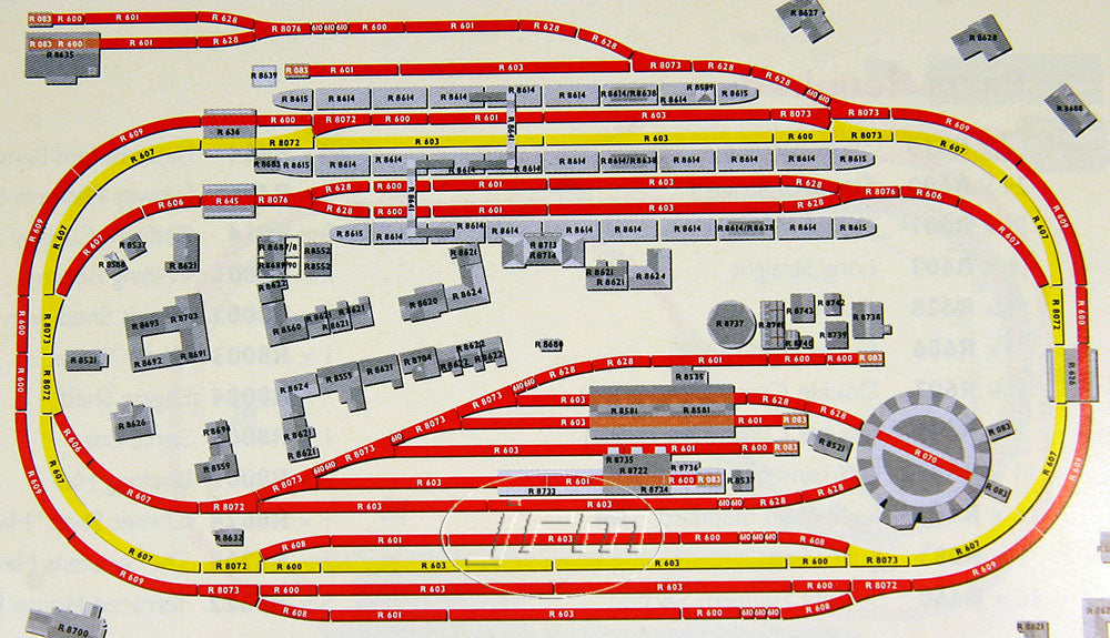 HORNBY Digital Train Set HL5 Huge Jadlam Layout with 2 Trains