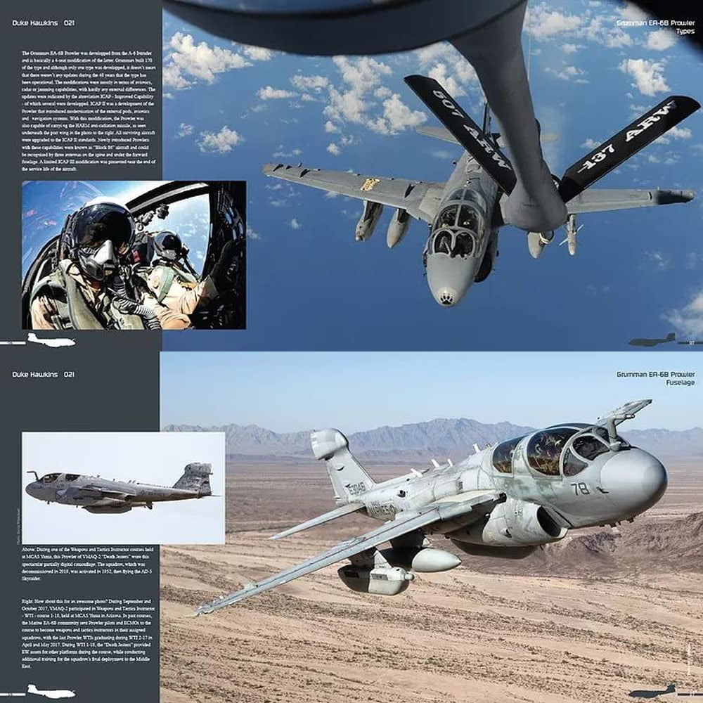 Aircraft in Details 21: Grumman EA-6B Prowler - D.Hawkins - HMH Publications