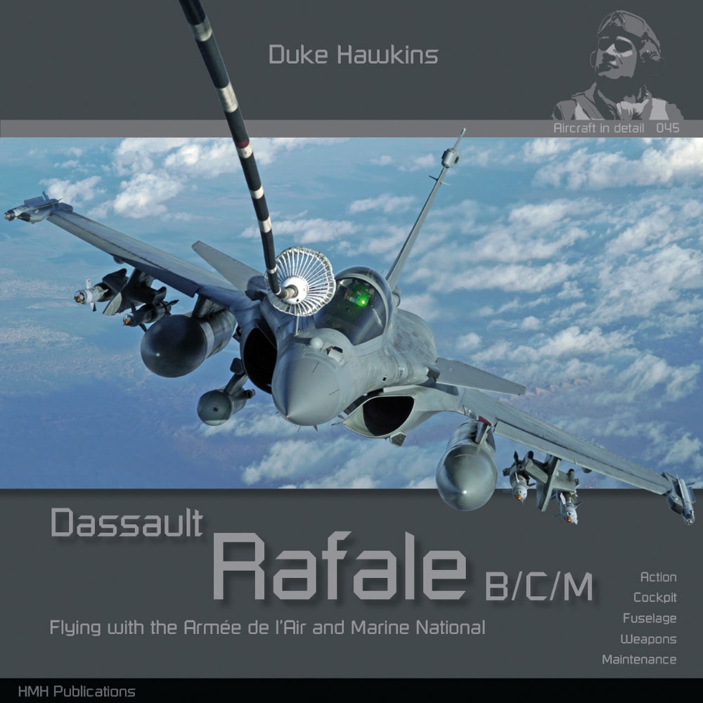 Duke Hawkins Dassault Rafale Aircraft in Detail Book DH-045