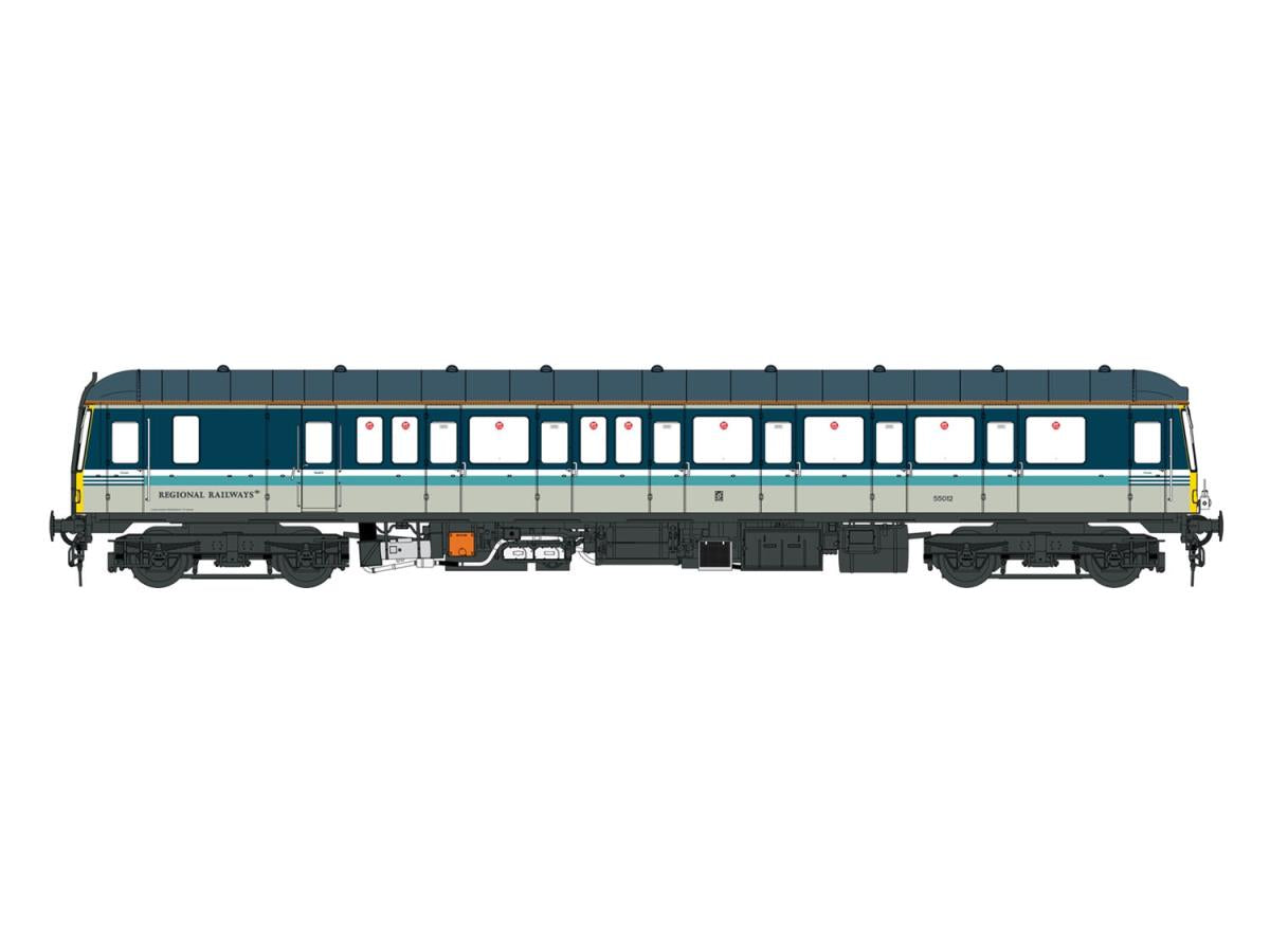 Heljan Class 122 55012 Regional Railways HN1266 TT Gauge