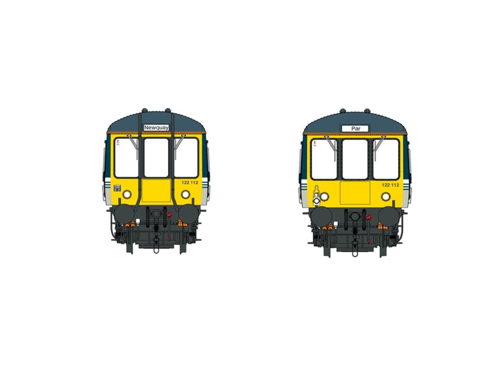 Heljan Class 122 55012 Regional Railways HN1266 TT Gauge
