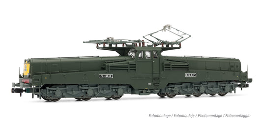 Arnold HN2548S SNCF, CC 14005, green livery, 4 lamps, ep. IV, DCC with Sound N Gauge