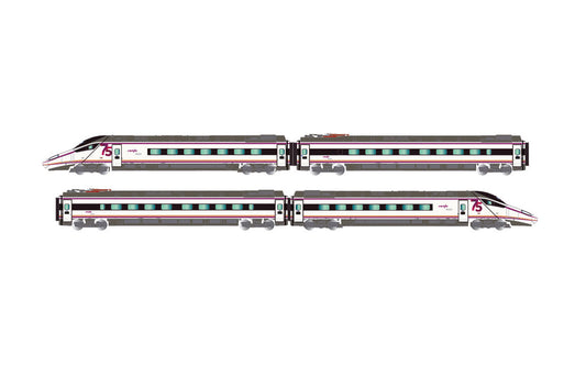 Arnold HN2578S RENFE, S-114, 4-unit high-speed EMU "75 anniversary", ep. VI, with DCC sound decoder N Gauge