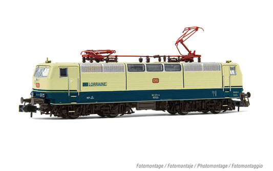 Arnold HN2606S DB, 181.2 blue/beige livery "Lorraine", period IV with DCC sound decoder N Gauge