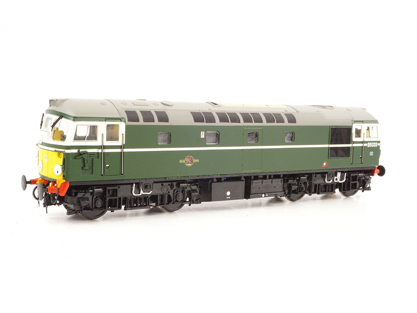 Heljan Class 26 D5333 BR Green Small Yellow Panels HN2641 OO Gauge
