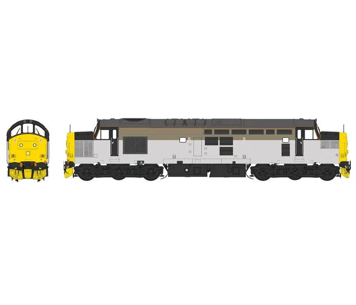 Heljan Class 37/0 Unnumbered BR Sector Grey HN3733 O Gauge
