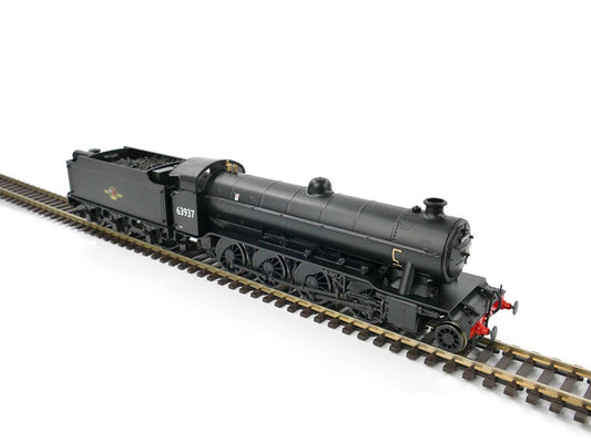 Heljan Gresley O2/2 2-8-0 63937 BR Late Black Weathered OO Gauge Steam Model Train HN3901