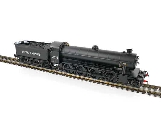 Heljan Gresley O2/2 63938 British Railways Black OO Gauge Steam Model Train HN3904
