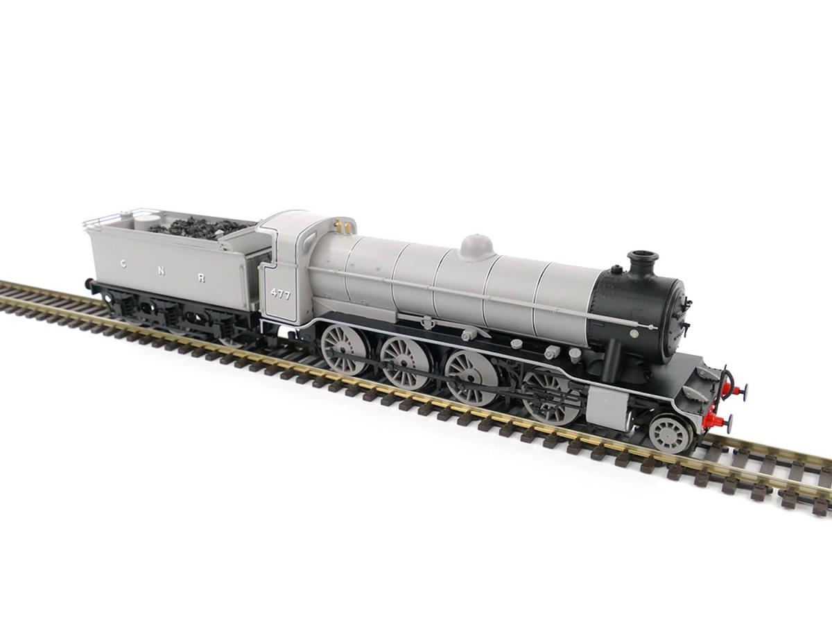Heljan O2/1 477 GNR Lined Grey OO Gauge Steam Model Train HN3930