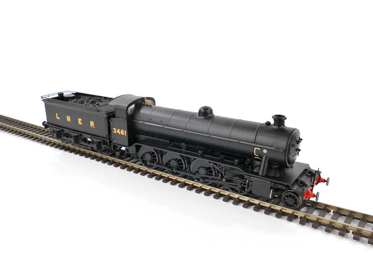Heljan O2/1 3481 LNER Black OO Gauge Steam Model Train HN3931