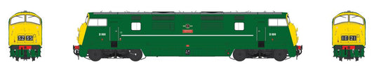 Heljan Class 42 D808 'Centaur' BR Green FYE (DCC-Sound) HN42403 OO Gauge