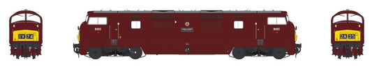 Heljan Class 42 D821 'Greyhound' BR Maroon SYP HN4241 OO Gauge