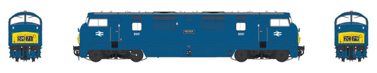 Heljan Class 42 D831 'Monarch' BR Blue SYP (DCC-Sound) HN42423 OO Gauge
