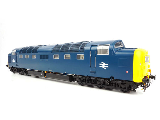 Heljan 5521  Class 55 Unnumbered BR Blue O Gauge