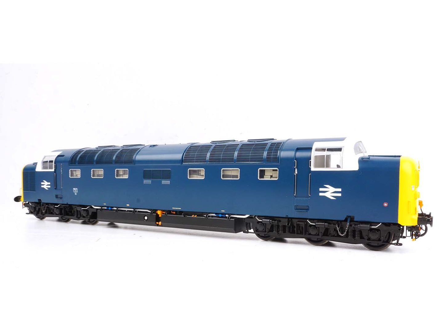 Heljan 5523  Class 55 Unnumbered BR Blue White Cabs O Gauge