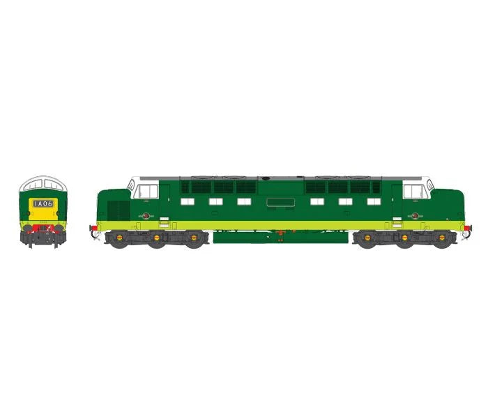 Heljan Class 55 D9021 Argyll & Sutherland Highlander BR Green SYP HN5541 Gauge