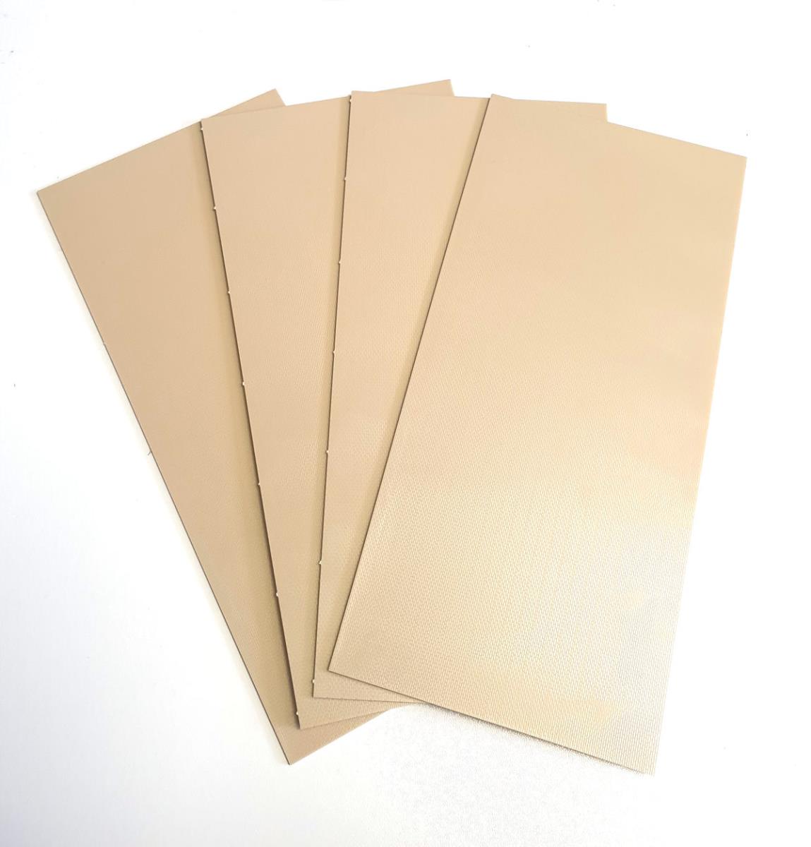 Heljan Small Brick Building Sheets Beige (4) OO Gauge Scenery HN854000