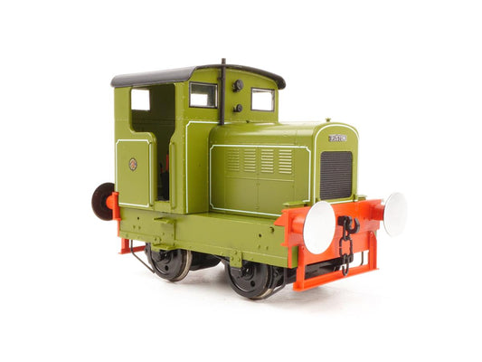Heljan Ruston & Hornsby 48DS Open Cab Factory Lined Green 9030 O Gauge