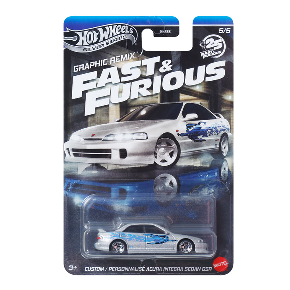 Hot Wheels Fast & Furious: Graphic Remix - Acura Integra Sedan GSR 5/5 JBY45