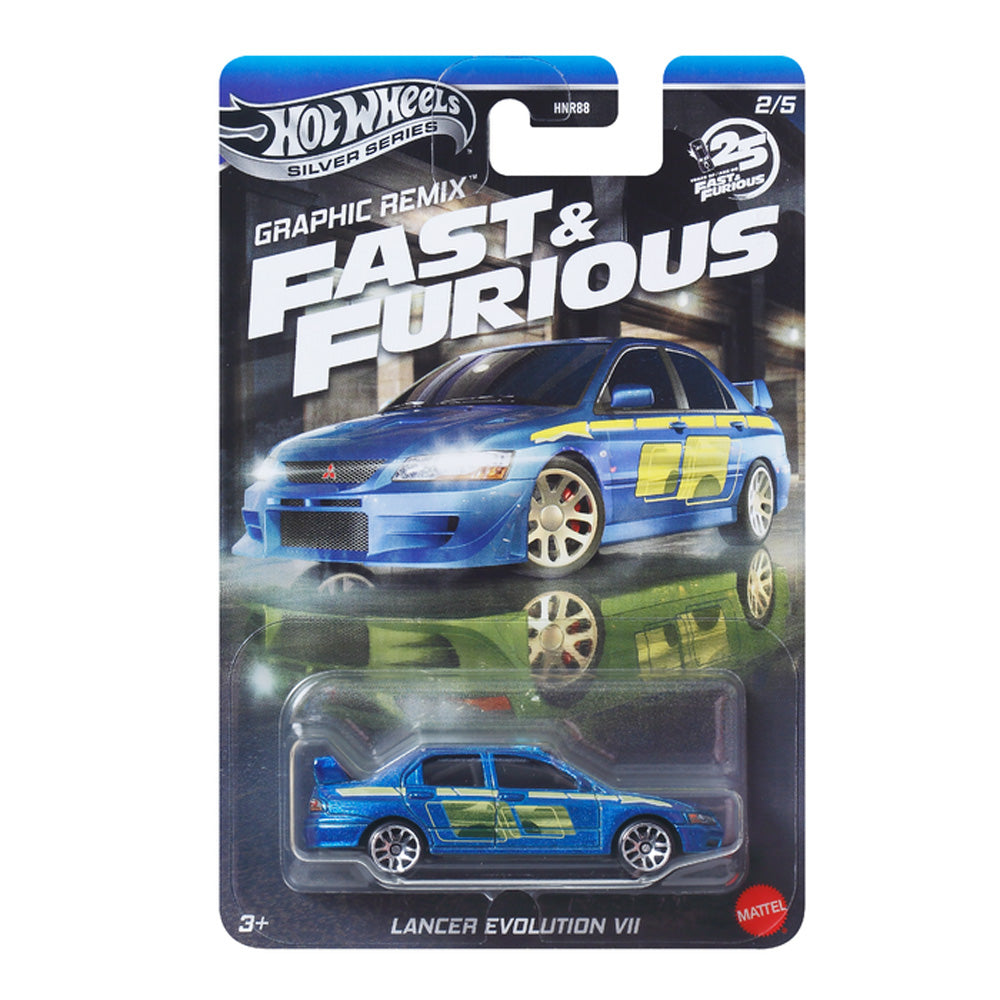 Hot Wheels Fast & Furious: Graphic Remix - Lancer Evolution VII 2/5 JBY47