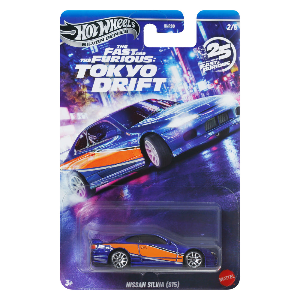 Hot Wheels Fast & Furious: Tokyo Drift - Nissan Silvia S15 2/5 JKX06