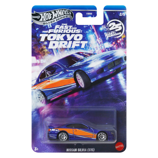 Hot Wheels Fast & Furious: Tokyo Drift - Nissan Silvia S15 2/5 JKX06
