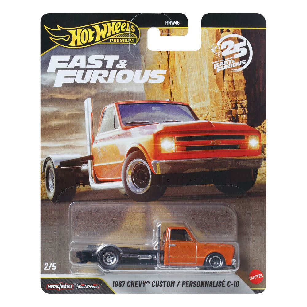Hot Wheels Premium Fast & Furious 1967 Chevrolet C/K F4 Age 3+ Mattel JHW61