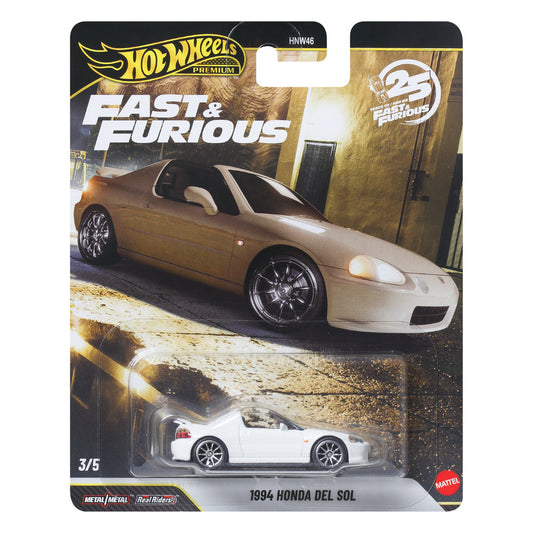 Hot Wheels Premium Fast & Furious Honda Del Sol F1 Age 3+ Mattel JHW63
