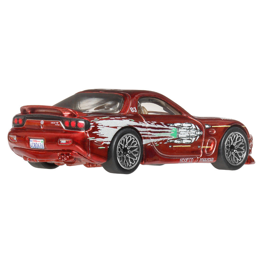 Hot Wheels Premium Fast & Furious 95 Mazda RX-7 Age 3+ Mattel JHW71