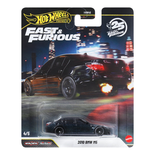 Hot Wheels Premium Fast & Furious BMW M5 E60 F6 Age 3+ Mattel JHW62