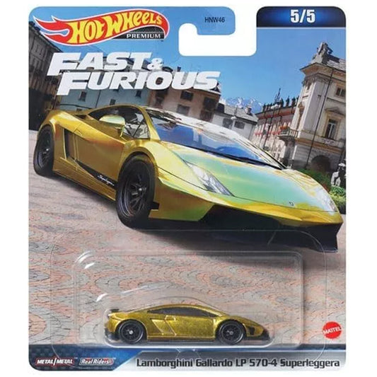 Hot Wheels HMG52 Fast and Furious Lamborghini Gallardo LP 570-4 Superleggera 5/5