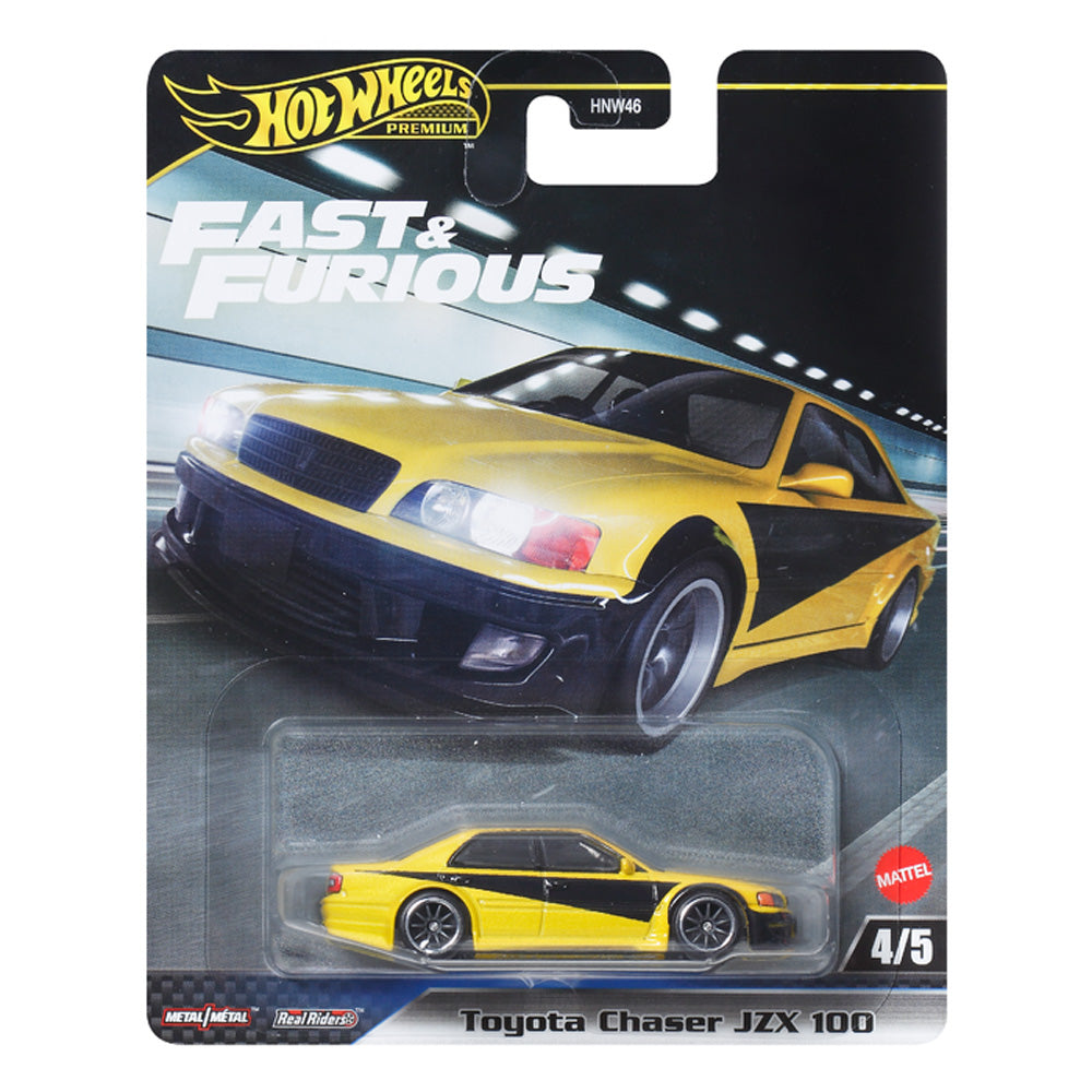 Hot Wheels Premium - Fast & Furious: Toyota Chaser JZX 100 4/5 JBL89