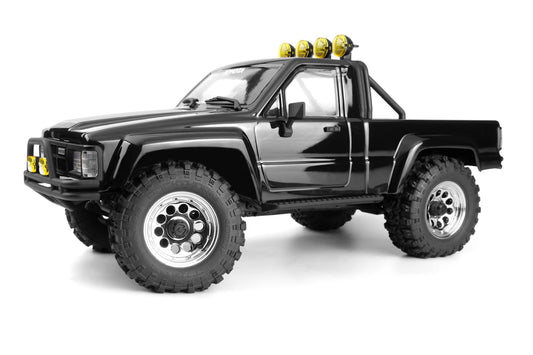 HPI Venture18 Flux Brushless 1985 Toyota Hilux SR5 4WD 1:18 RTR RC Truck - Black