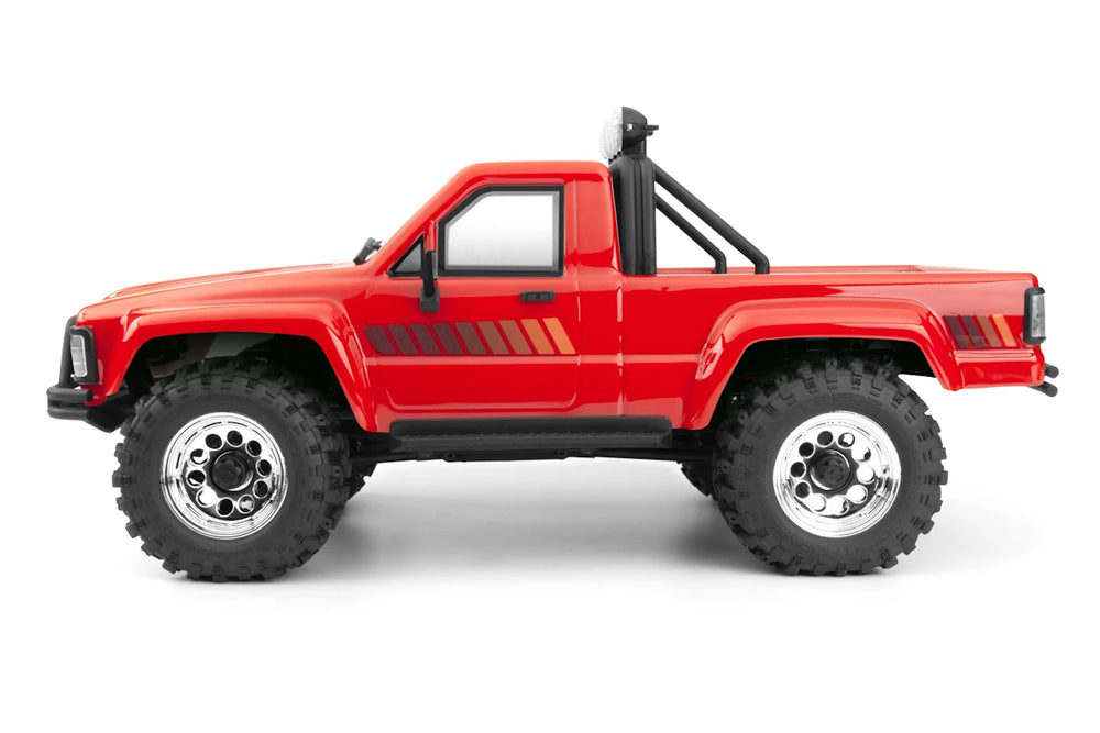 HPI Venture18 Flux Brushless 1985 Toyota Hilux SR5 4WD 1:18 RTR RC Truck - Red