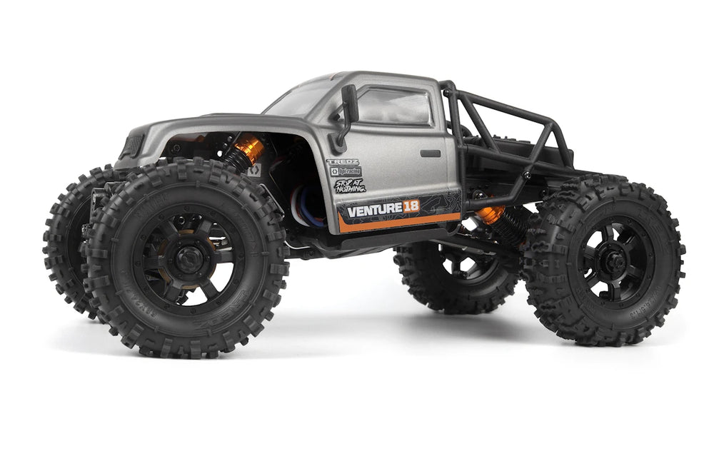 HPI Racing Venture18 CC Flux Competition 1:18 RTR RC Crawler - Gunmetal