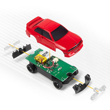 HPI Racing nano-TTR 1989 BMW M3 E30 Ravaglia 1:64 RC Car - Red 160990