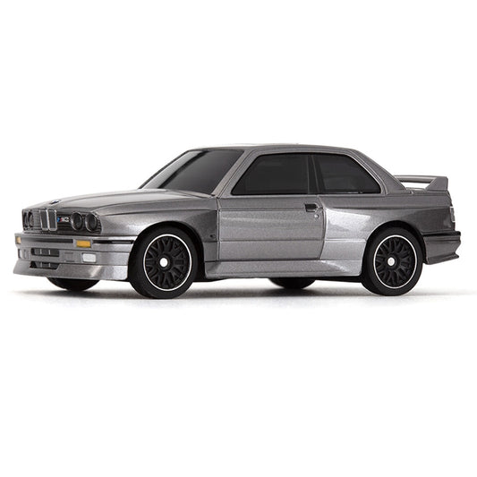 HPI Racing nano-TTR 1989 BMW M3 E30 Ravaglia 1:64 RC Car - Silver 160991