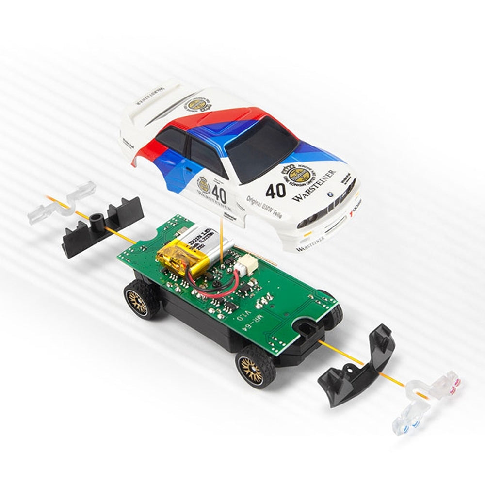 HPI Racing Nano-TTR 1987 BMW M3 E30 Warsteiner 1:64 RC Car