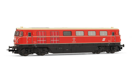 Rivarossi HR2816 OBB Rh2050 Vermillion Diesel Locomotive IV HO