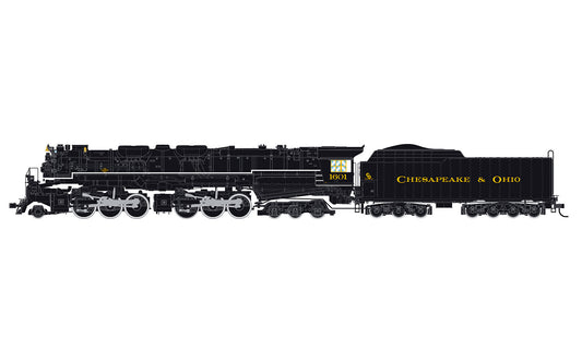 Rivarosssi C&O Articulated Allegheny Steam Locomotive 1601 HO Gauge HR2950